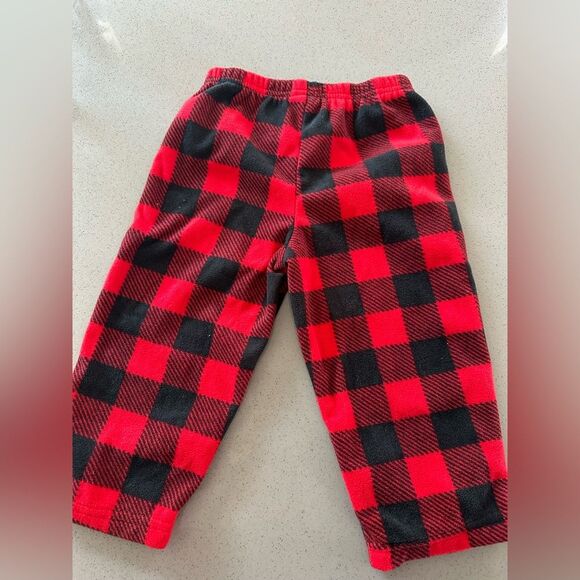 Carters Holiday Christmas Reindeer pajamas 2 piece matching set 18 months - Picture 8 of 8